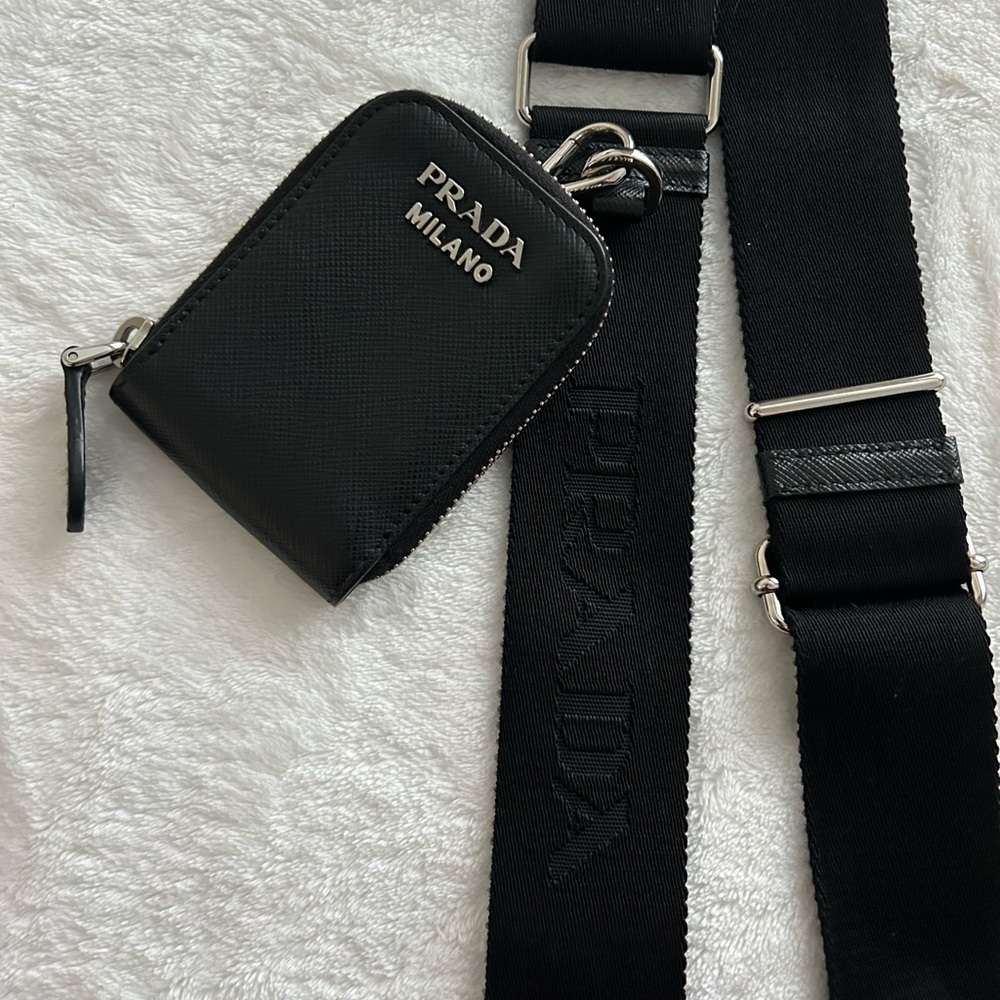 Prada Saffiano Leather mini envelope bag. - Picture 17 of 17